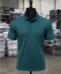 Camiseta de Manga Larga para Hombre, 100% Poliéster, Tejido Jersey, Corte Regular, Estilo Casual, Color Sólido, Transpirable, Bordada - Product Image 1