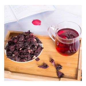 Fleur d'hibiscus du Vietnam séchée naturellement pour le thé d'hibiscus, les boissons et la fabrication alimentaire - Product Image 1