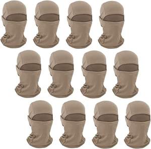 Cagoule tricotée à un trou pour le ski, masque facial intégral multi-pièces pour l'extérieur, vente en gros, logo personnalisé, imprimé pour moto - Product Image 5