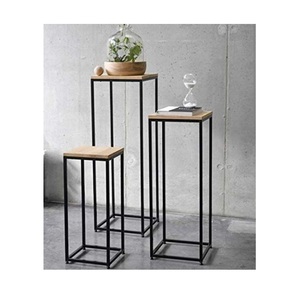 Modern Decorative Plant Pot Stand with Strong Metal Build for Indoor Outdoor Garden Balcony Living Room <b>Planter</b> Holder - Product Image 4