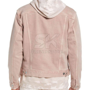 Chaqueta de Mezclilla para Hombre, Color Sólido, Estilo Casual, Moda Urbana, Nueva Colección 2026, Chaqueta de Invierno Cómoda para Hombre - Product Image 3