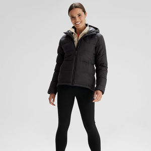 Chaqueta Acolchada Personalizada con Logotipo para Mujer, Chaqueta de Invierno 2026 con Relleno Grueso, Cierre de Cremallera, Transpirable, Estilo Urbano, OEM - Product Image 4