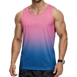 Camiseta sin mangas de alto rendimiento para hombre – Camiseta sin mangas ligera y transpirable – Chaleco deportivo de secado rápido para correr y hacer ejercicio - Product Image 1