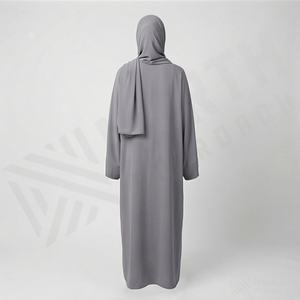 Vêtements islamiques modestes de qualité supérieure, Abaya, robe musulmane pour femmes, vente en gros, couleur personnalisée, mode décontractée, taille oversize - Product Image 2