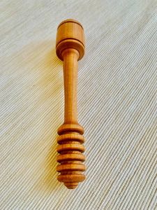 Handmade Natural <b>Wooden</b> Stick for Honey Jar Eco Friendly Kitchen Honey Server Drizzle <b>Tool</b> for Tea Breakfast - Product Image 2