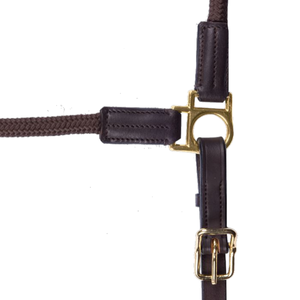 Harnais de cheval en cuir de qualité supérieure personnalisable, avec couronne rembourrée, réglable, pour l'entraînement équestre, vente en gros ADIBA OVERSEAS - Product Image 3
