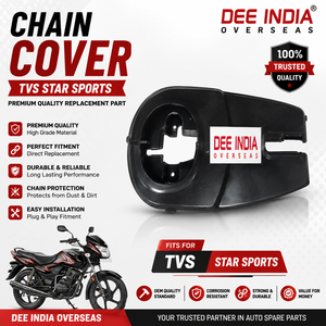 Cubrecadena para Motocicleta TVS Star Sport, Calidad OEM, Protector de Cadena Duradero, Repuesto - Product Image 2