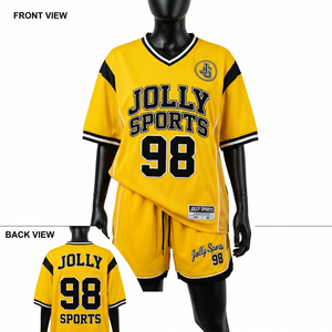 Women Football Jersey and Shorts <b>Set</b> 160 GSM Breathable Polyester <b>Mesh</b> Orange Panel Custom Sublimation Embroidery Women's <b>Sets</b> - Product Image 5