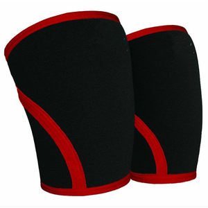 Genouillères en néoprène 7 mm avec logo personnalisé, accessoires de gym pour la musculation, sangle de sécurité sportive, genouillères de levage - Product Image 4
