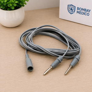 Juego de Instrumentos Manuales de Acero Inoxidable con Cable Bipolar para Uso Hospitalario, Clase II, 1 Año de Garantía, 3 Años de Vida Útil, Certificado CE, Bombay - Product Image 1