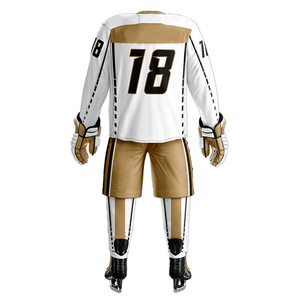 Uniforme de hockey sobre hielo profesional de alta calidad, precio reducido, uniforme de hockey sobre hielo de marca nueva personalizado. - Product Image 6