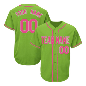 Maillots de baseball à boutons de haute qualité pour hommes, respirants, uniformes de sport d'équipe, broderie personnalisée, sublimation, jeunesse - Product Image 3