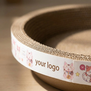 Planche à gratter pour chat de luxe moderne et écologique en carton ondulé, vente en gros directe usine Vietnam, OEM pour marque privée - Product Image 2