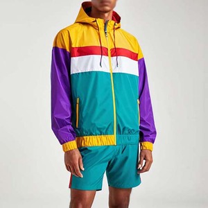 ชุดเซ็ตเสื้อแจ็คเก็ตกันลมและกางเกงขาสั้นสำหรับผู้หญิง รุ่นคัสตอม 2026  ชุดเซ็ตเสื้อแจ็คเก็ตกันลมและกางเกงขาสั้นไนลอนสำหรับผู้หญิงและผู้ชาย - Product Image 2