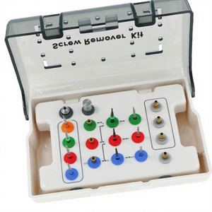 Kit de Herramientas Ergonómicas de Acero Inoxidable para Restauración de Implantes Dentales Dogmatic International, Extractor de Tornillos Rotos, Taladro - Product Image 5