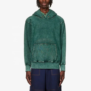 Sweat-shirt à capuche en coton doux de qualité supérieure pour homme avec poche kangourou pour les collections de vêtements décontractés modernes - Product Image 4