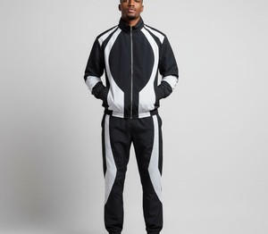 Traje Cortavientos para Hombre, Secado Rápido, Personalizable con Marca Privada, Fabricante de Ropa Deportiva OEM ODM - Product Image 1