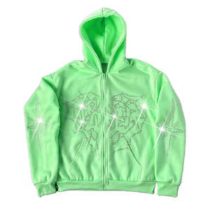 Nouveauté en promotion : Sweats à capuche en strass pour hommes, style unique, respirants, en matière de qualité supérieure - Product Image 1