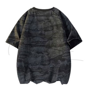 Camisetas de Hombre OEM Casuales, Holgadas, 100% Algodón, Transpirables, de Secado Rápido, Manga Corta, de Alta Calidad para Verano - Product Image 3