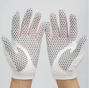 ถุงมือกอล์ฟ PU สีขาว สำหรับมือซ้าย ความยาวระดับข้อมือ สไตล์ลำลอง ทนทาน ถุงมือกีฬา พิมพ์ลายด้วยความร้อน ใช้ได้ในฤดูใบไม้ผลิและฤดูใบไม้ร่วง - Product Image 6