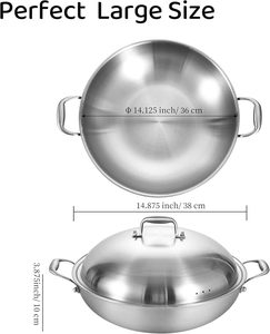 Olla Moderna de Acero Inoxidable para Servir, con Tapa, Aislada Térmicamente, Exterior Antiadherente, Apta para Lavavajillas, 24 cm de Diámetro - Product Image 3