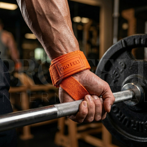 Sangles de musculation personnalisées en néoprène rembourré avec support de poignet en coton pour soulevé de terre et entraînement en salle de sport, idéales pour la musculation et le fitness - Product Image 4