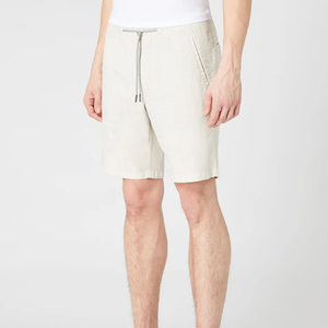 Shorts décontractés pour hommes à taille mi-haute, coupe droite, en tissu 100% coton, pour l'été, fournisseur direct d'usine, faible MOQ - Product Image 1