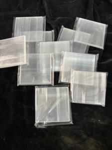 Natural Handmade Polished Square <b>Crystal</b> Selenite <b>Charging</b> <b>Plate</b> 4inch for Healing Home Decor - Product Image 3
