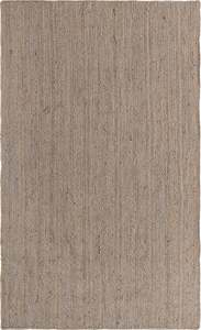 Handwoven Gray Jute Area <b>Rug</b> Natural Fiber Carpet Boho Farmhouse Floor Mat For Living Room Bedroom Decor - Product Image 3