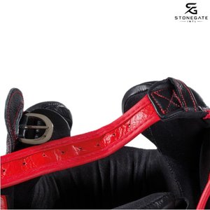 Protector de Cabeza de Boxeo de Cuero de Alta Calidad, Ligero, Transpirable, Ajustable, Diseño Personalizado para Entrenamiento de MMA 2026 - Product Image 4
