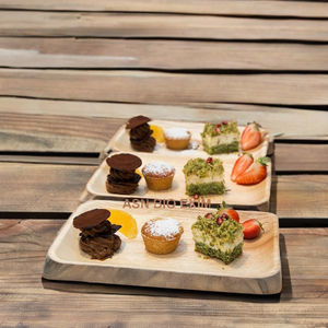 Juego de vajilla desechable de 8, 9, 10 y 12 pulgadas, platos y cuencos de arroz biodegradables para envasado de alimentos - Product Image 5