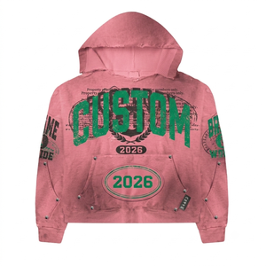 Wholesale OEM Pullover Hoodie Heavyweight Hoodie Cotton Fleece Winter Style Bulk Manufacturer - Product Image 1
