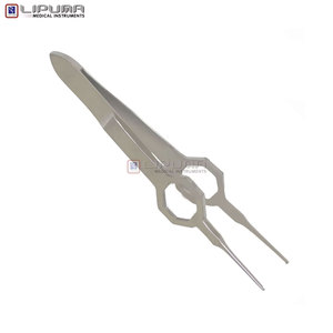 คีมจับม่านตา FOERSTER แบบ 1x2 ฟันตรง ขนาด 8.5 ซม. ผลิตจากเหล็กกล้าไร้สนิมสำหรับการผ่าตัด เครื่องมือแพทย์สำหรับจักษุวิทยา คีมจับม่านตา FOERSTER - Product Image 2