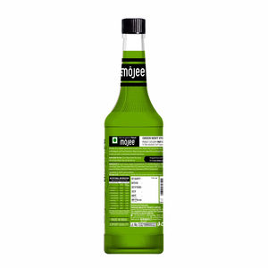 Mojee Green Mint Syrup 750ml <b>Beverage</b> Flavoring Syrup - Product Image 2