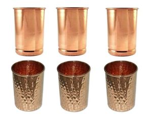 Copper water tumblers bulk supplier private label factory export drinkware reusable durable - Product Image 1