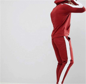 Low MOQ customized color Men <b>Tracksuits</b> Best selling with Blank Front Panel Hooded Running <b>plain</b> <b>tracksuit</b> set - Product Image 3