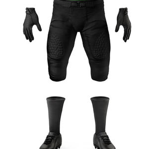 Uniformes de Fútbol Americano Personalizados por Sublimación, Conjunto de Camiseta y Pantalones Cortos, Venta al Por Mayor - Product Image 5