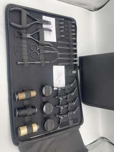 Premium Microlink Tool Kit, <b>Tape</b> in Hair Extensions Plier in Black Color with Case Custom logo Extensions Hair Pulling Loop - Product Image 6