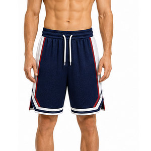 Custom Men's Solid Mesh <b>Athletic</b> Shorts with Premium Lightweight 100% Polyester Fabric Breathable & Quick Dry - Product Image 4