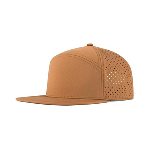 Gorra de Béisbol de Malla Marrón, 6 Paneles, Ajustada, Color Sólido, Transpirable, Casual, Unisex, para Adultos, Estilo Primavera-Verano - Product Image 6