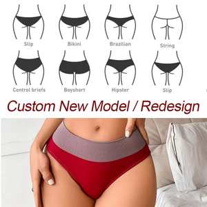 Ensemble soutien-gorge et culotte sexy pour femme, personnalisable avec logo, taille confortable, en coton très extensible, ensemble de sport 2 pièces - Product Image 5