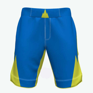 Shorts de judo décontractés unisexes, logo personnalisé devant et derrière, légers, taille mi-haute, motif uni, séchage rapide, respirants, vente en gros - Product Image 2