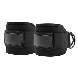 Sangle de soutien de cheville en néoprène pour la musculation - Respirante, réglable, antidérapante, robuste, pliable, portable, fermeture auto-agrippante - Product Image 4