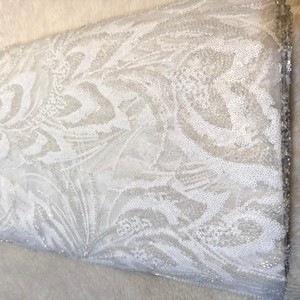 Beaded Embroidery Silk Fabric Wholesale Supplier Beaded Work Silk Fabric Manufacturer India Embroidered Silk Fabric with Beads - Product Image 6