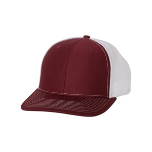 Casquette de sport pour homme en maille à 6 panneaux, bicolore, imprimée, de haute qualité, avec logo brodé, style trucker snapback, idéale pour l'été en extérieur - Product Image 6