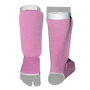 Protector de Espinillas para Entrenamiento de Boxeo, Venta al Por Mayor, Diseño OEM Personalizado, Color Sólido, Alta Calidad, Ligero - Product Image 1