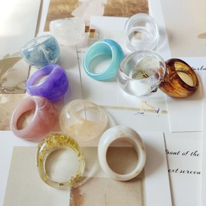 Top Grade <b>Clear</b> <b>Resin</b> Ring with Bubble-Free Finish Light <b>Resin</b> Ring By Perfect Enterprises - Product Image 3