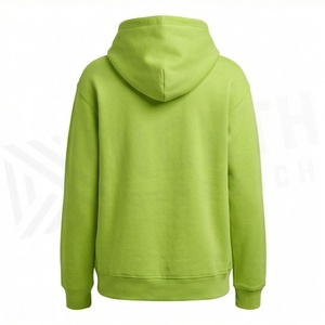 Sudadera con Capucha Oversize de Forro Polar para Mujer con Bolsillo, Ajuste Holgado, Informal, Deportiva, para Entrenamiento, Estampada, Tejida, Prenda Superior - Product Image 2