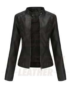 Blousons en cuir marron pour hommes, haut de gamme, à capuche, décontractés, hiver, couleur unie, respirants, fermeture éclair intégrale, personnalisables, OEM, vente en gros - Product Image 4