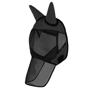Custom Equine Elastic Fly Maask with Mesh Fly Protection Horse Products All Seasons Fit <b>Equestrian</b> Equipment - Product Image 1